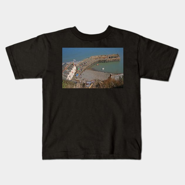 Clovelly Kids T-Shirt by RedHillDigital